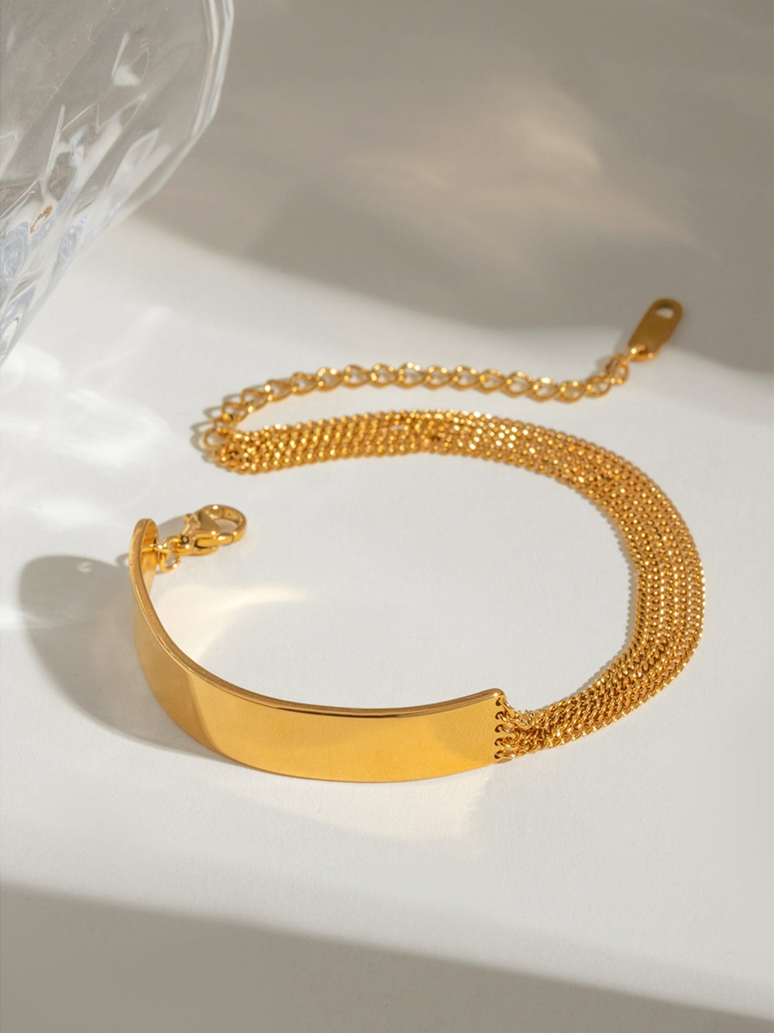 18K Gold-Plated Stainless Steel Bracelet